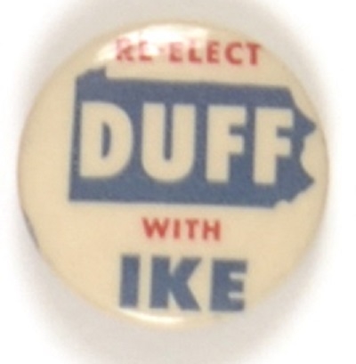 Re-Elect Duff With Ike Pennsylvania Coattail