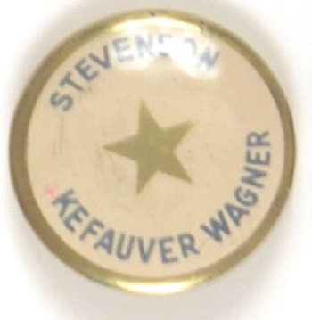 Stevenson, Kefauver, Wagner New York Coattail