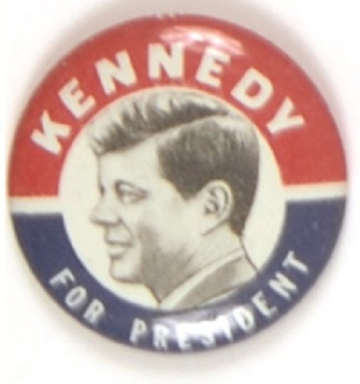 Kennedy for President Dark Blue Litho