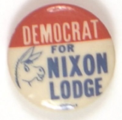 Democrat for Nixon-Lodge