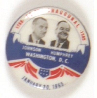 Johnson-Humphrey Inaugural Jugate