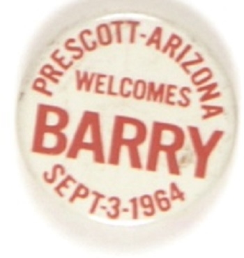 Prescott, Arizona Welcomes Barry Goldwater