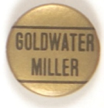 Goldwater-Miller Gold and Black