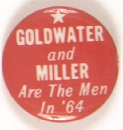 Goldwater and Miller are the Men in 64