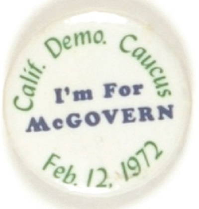 McGovern California Democratic Caucus