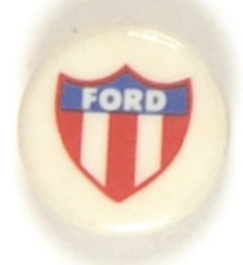 Gerald Ford Shield Celluloid