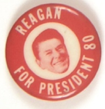 Reagan for President 1980 Celluloid