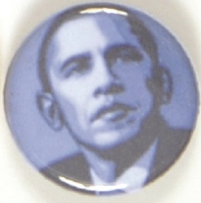 Obama Blue Smaller Size Pin