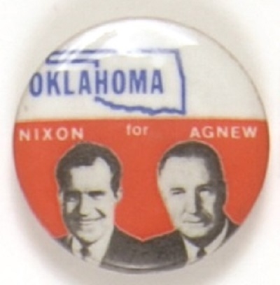 Nixon-Agnew State Set, Oklahoma