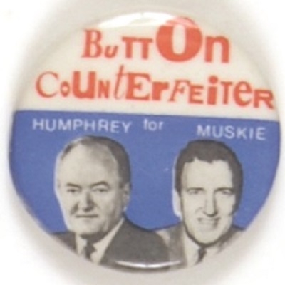Humphrey-Muskie Button Counterfeiter