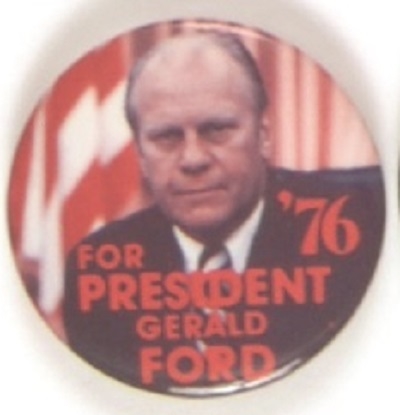 Ford Flag Celluloid, Red Letters