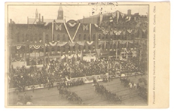 Theodore Roosevelt Canton Parade Postcard