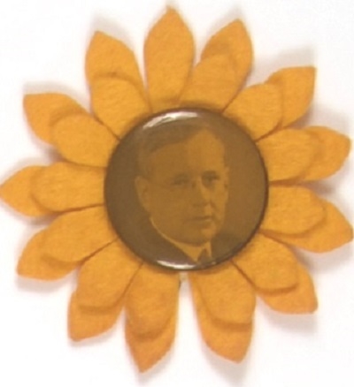 Landon Celluloid with Felt Sunflower