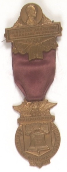 Dewey 1948 Convention Honorary Sgt. Arms Badge