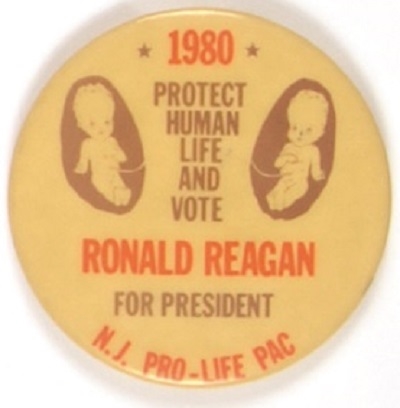 Reagan New Jersey Pro Life