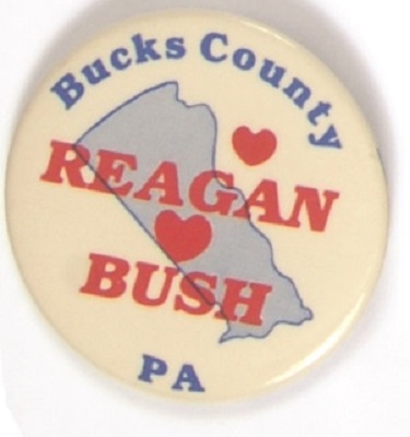 Bucks County for Reagan-Bush