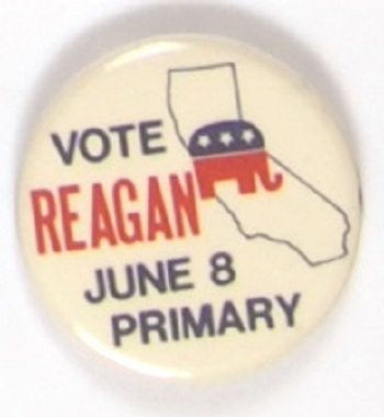 Reagan California Primary White Version