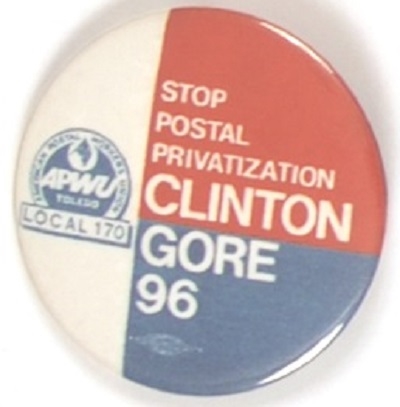 Postal Workers for Clinton-Gore
