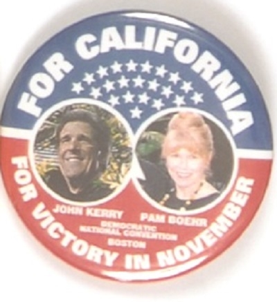 Kerry, Boehr for California