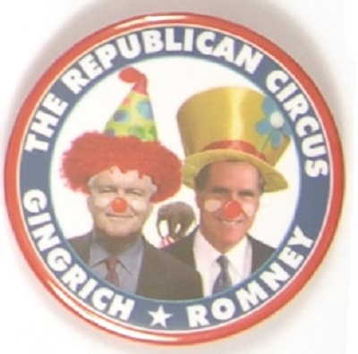 Romney, Gingrich Republican Circus