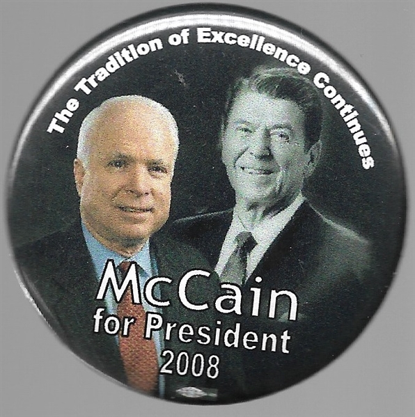 McCain Reagan Tradition of Excellence