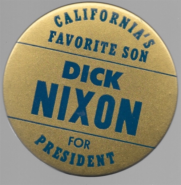 Nixon California Favorite Son