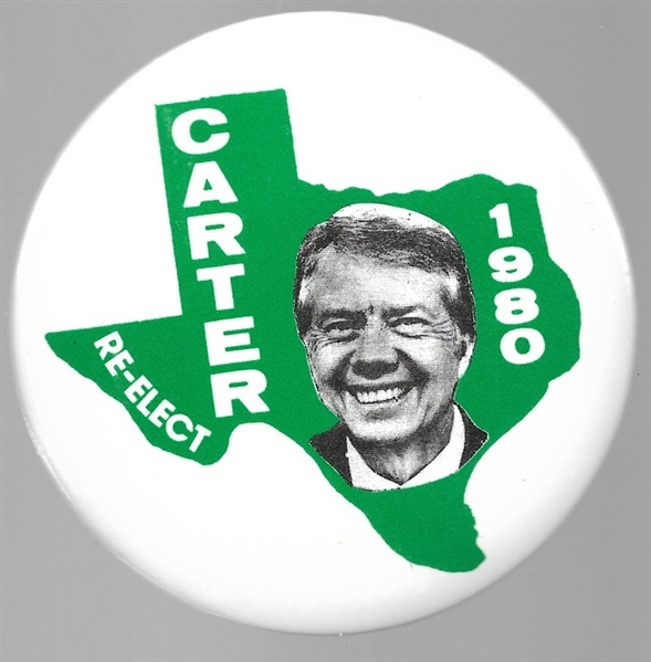 Jimmy Carter 1980 Texas Celluloid