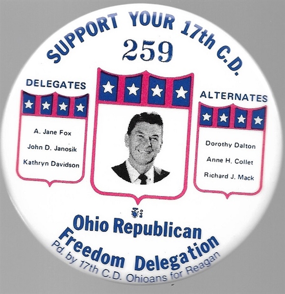 Reagan Ohio Delegation