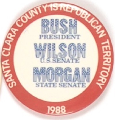 Bush, Pete Wilson California Coattail