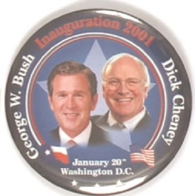 Bush-Cheney 2001 Inaugural Celluloid