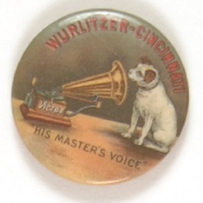 Nipper, His Master’s Voice Wurlitzer Cincinnati