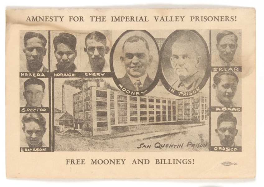 Free Mooney and Billings Labor Postcard