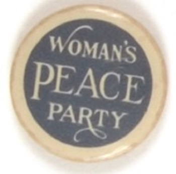 Woman’s Peace Party World War I Pin