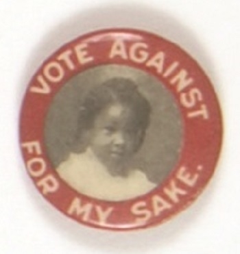 Temperance Vote Against for My Sake African-American Child