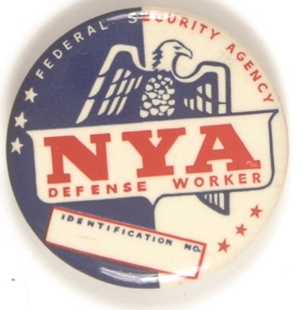 National Youth Administration Defense Worker