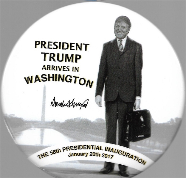 Trump Arrives in Washington