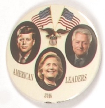 Hillary Clinton with Bill, John F. Kennedy
