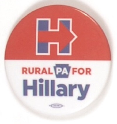 Rural Pennsylvania for Hillary