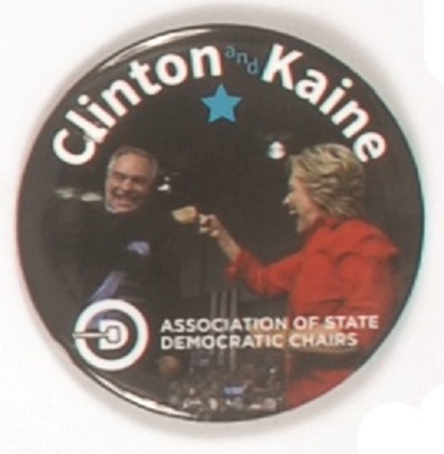 Clinton-Kaine Rare Democratic State Chairs