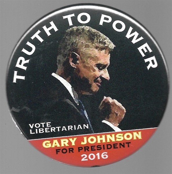 Gary Johnson Truth is Power