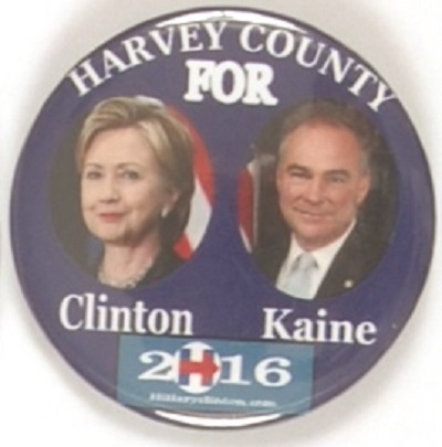 Harvey County for Clinton-Kaine