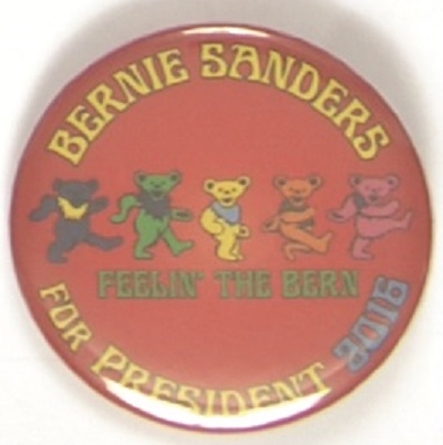 Sanders Feelin the  Bern