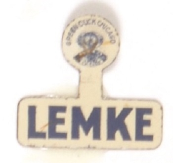 Lemke Union Party Tab