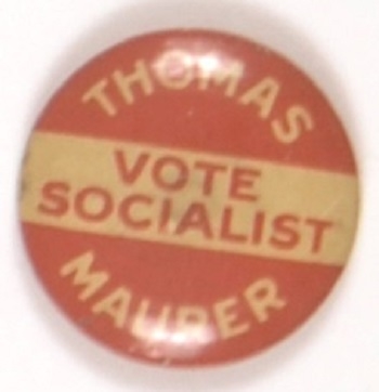 Thomas and Maurer Vote Socialist