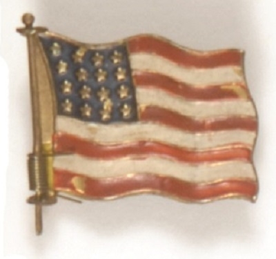 Spanish-American War Mechanical Flag