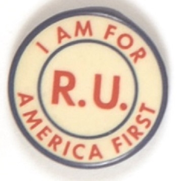 I am for America First, R.U.?