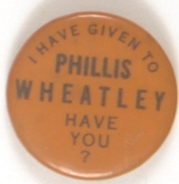 I Have Given to Phyllis Wheatley