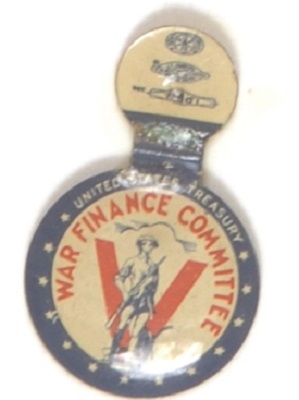 War Finance Committee V for Victory Tab