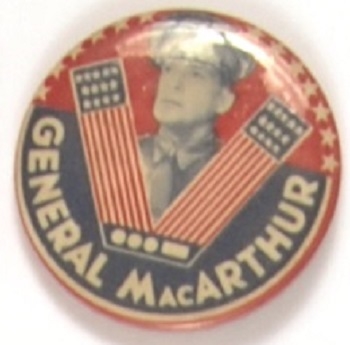 MacArthur V for Victory Larger Version