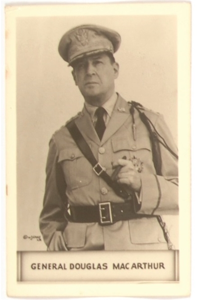 Gen. Douglas MacArthur Postcard